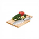 csn stores ginsu santoku knife and cutting board