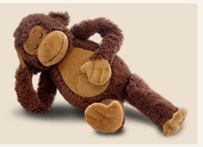 cloud b mimicking monkey