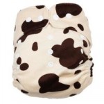 lovely pocket diapers cow print