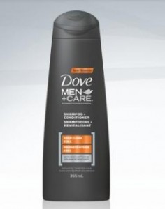 dove men+care deep cleaning shampoo