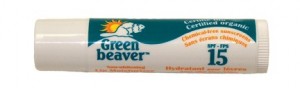 green beaver spf 15 lip balm