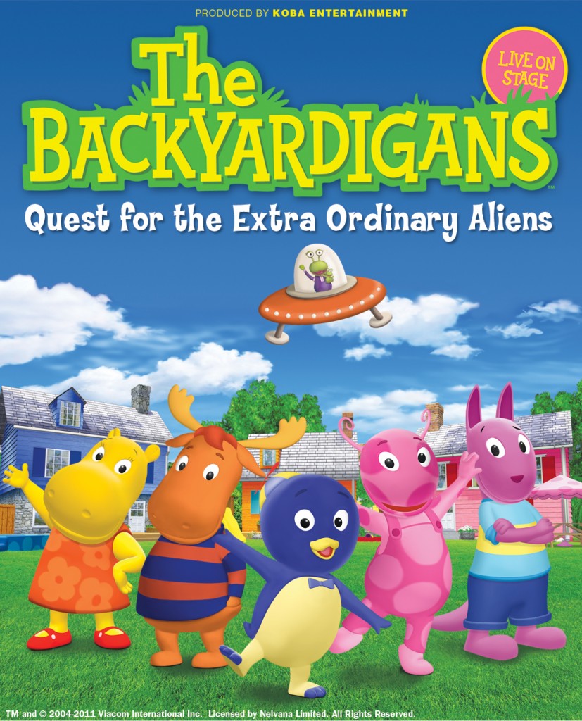 the backyardigans quest for the extra ordinary aliens artwork