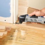 dremel multi-max cutting doorjamb for hardwood installation