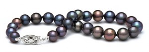 pearlparadise.com black freshwater pearl bracelet