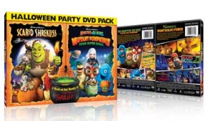 scared shrekless and monsters vs aliens box art