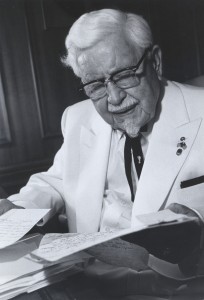KFC colonel sanders