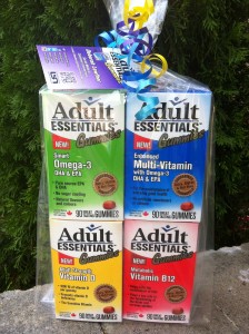adult essentials prize pack