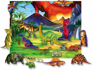 betty lukens learning fun with felt days of the dinosaurs set