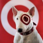 target stock photo with dog