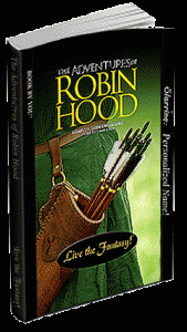 book by you the adventures of robin hood cover