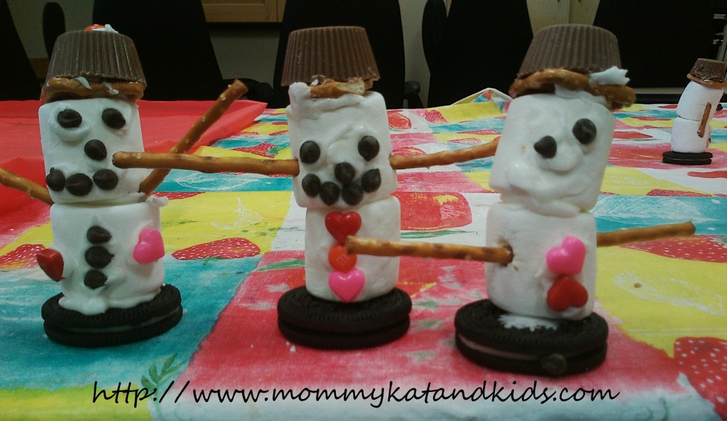 edible snowmen craft edible snowmen craft