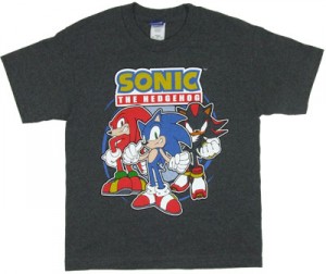 t-shirts.com sonic the hedgehog posse boys t-shirt