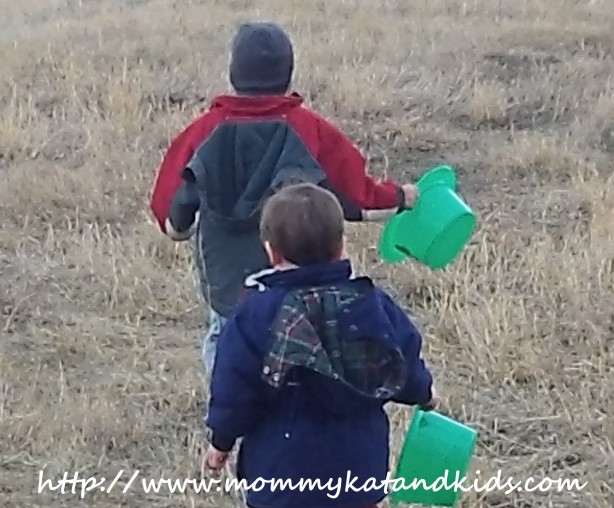 hunting for leprechauns boys looking for leprechauns