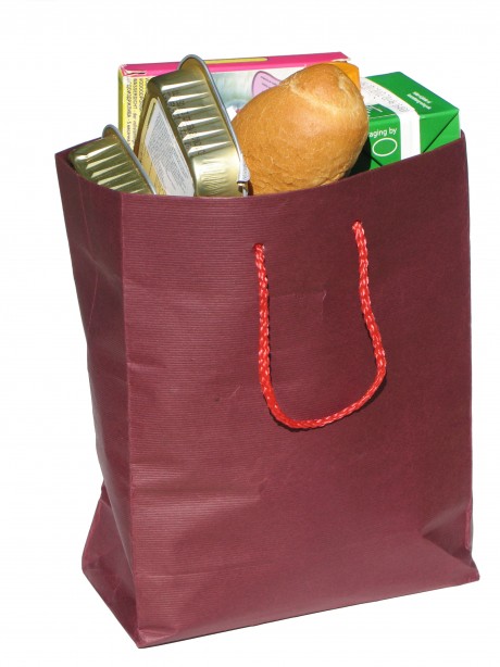 groceries in bag