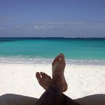 beach vacation image