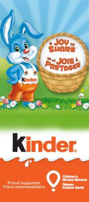 kinder canada joy to share banner