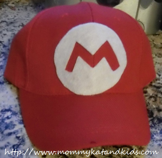 mario customized ball cap