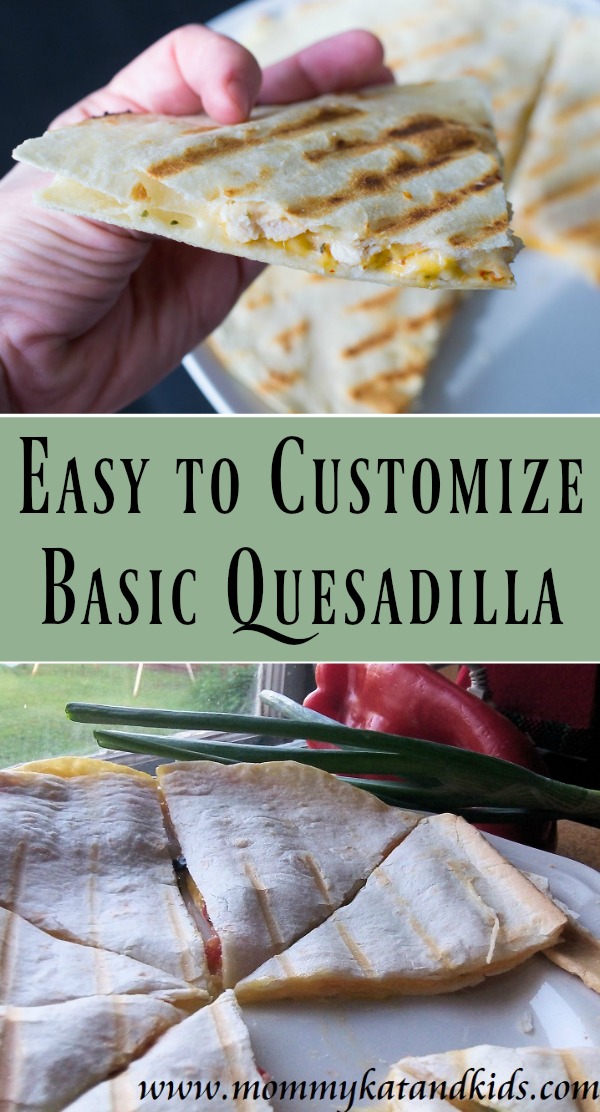 Easy to Customize Basic Quesadilla! Try it on the grill for an extra-delicious flavour, and fill it with all the toppings you love!