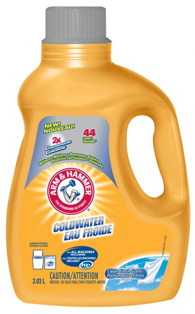 arm and hammer cold water