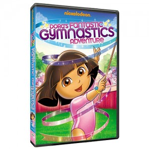 dora's fantastic gymnastics adventure box art