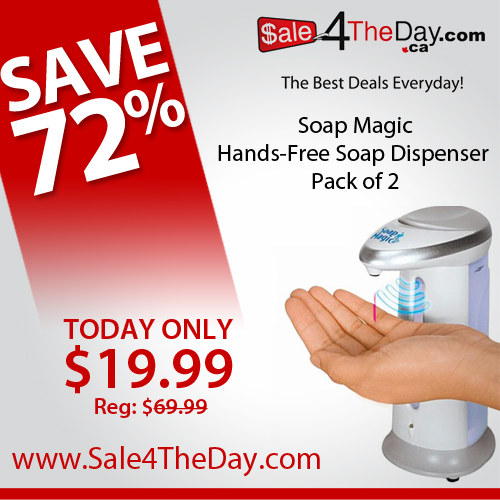 soap magic sale4theday graphic