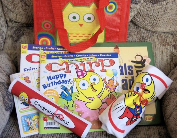 chirp loot bag prize pack