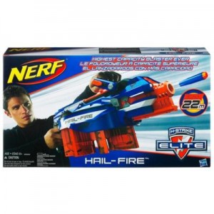 nerf n-strike hail-fire blaster