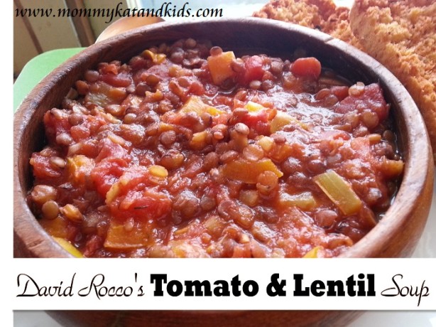 david rocco tomato lentil soup