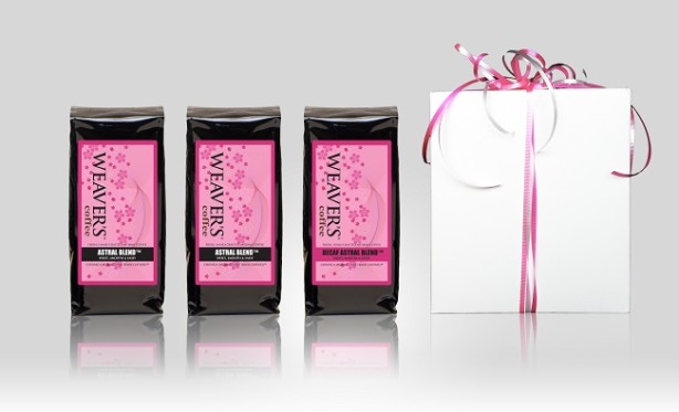 astral blend weaver's coffee gift set