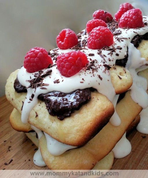 dark chocolate orange raspberry tiramisu