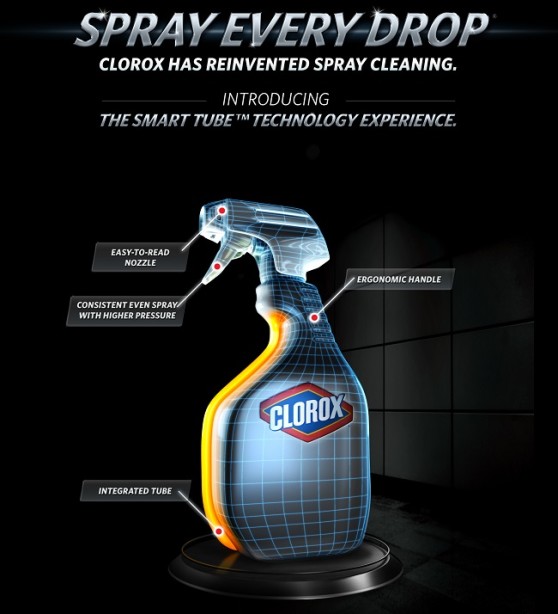clorox smart tube technology