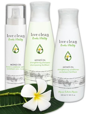 Live clean exotic vitality polynesian collection