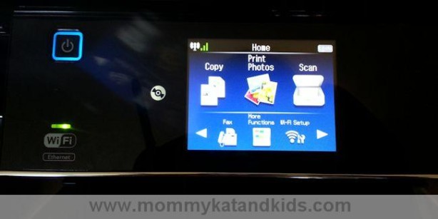 epson xp-800 touch panel