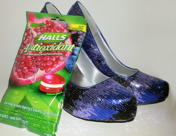 sparkly heels halls vitamin drops daily dose delicious