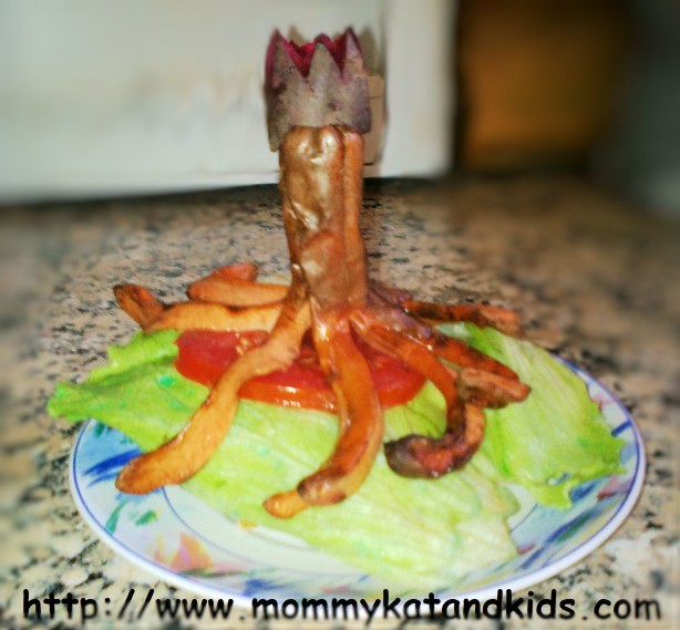 hot dog octopus