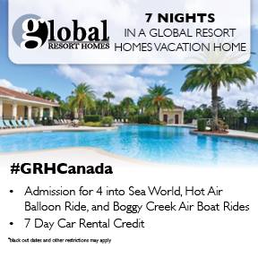 global resort homes giveaway
