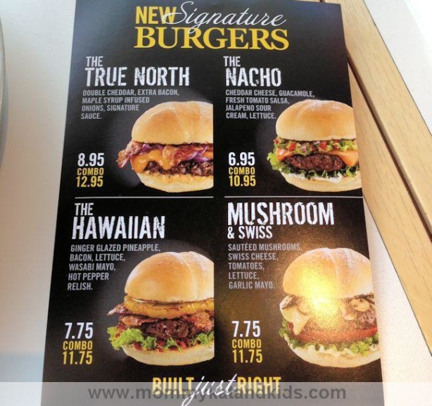 south st burger co signature burger menu