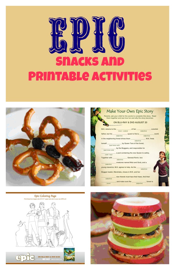 epic activities and snacks