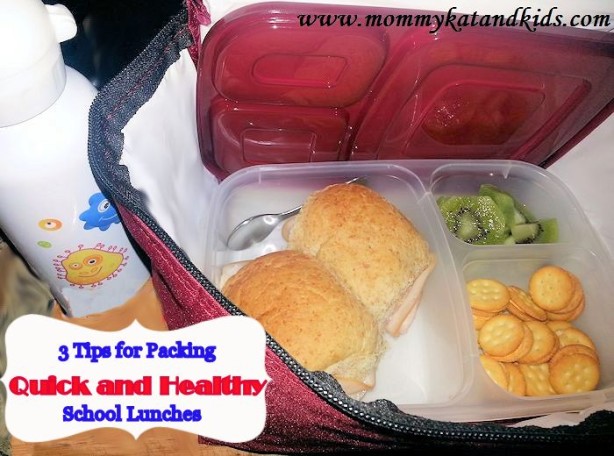 3 tips for packing quick and healthy school lunches