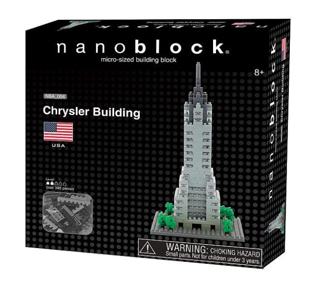 nanoblock chrysler building set
