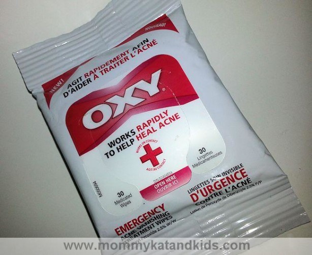 oxy emergency acne wipes