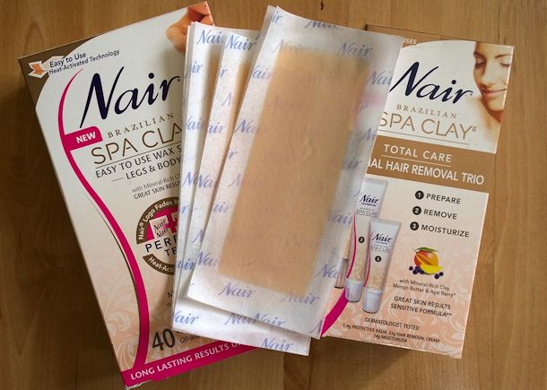 nair spa clay products