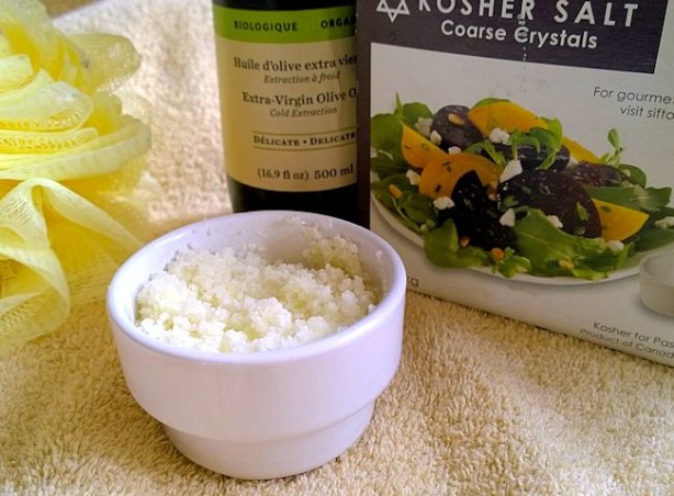 body scrub and ingredients
