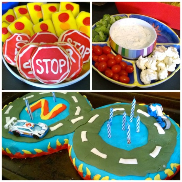 hot wheels party food