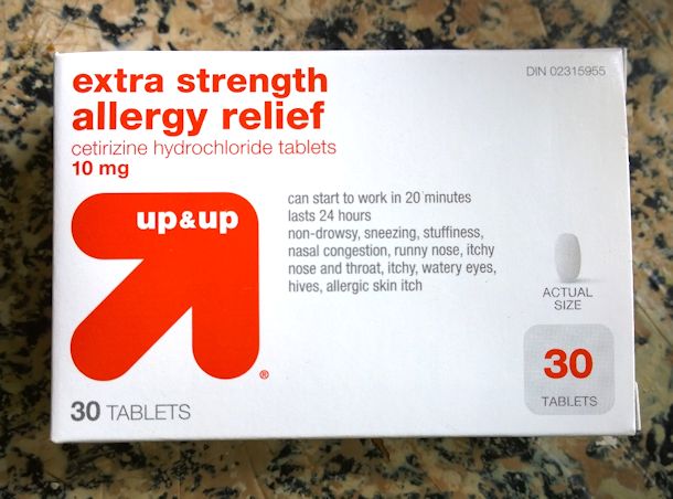 target up & up allergy medication