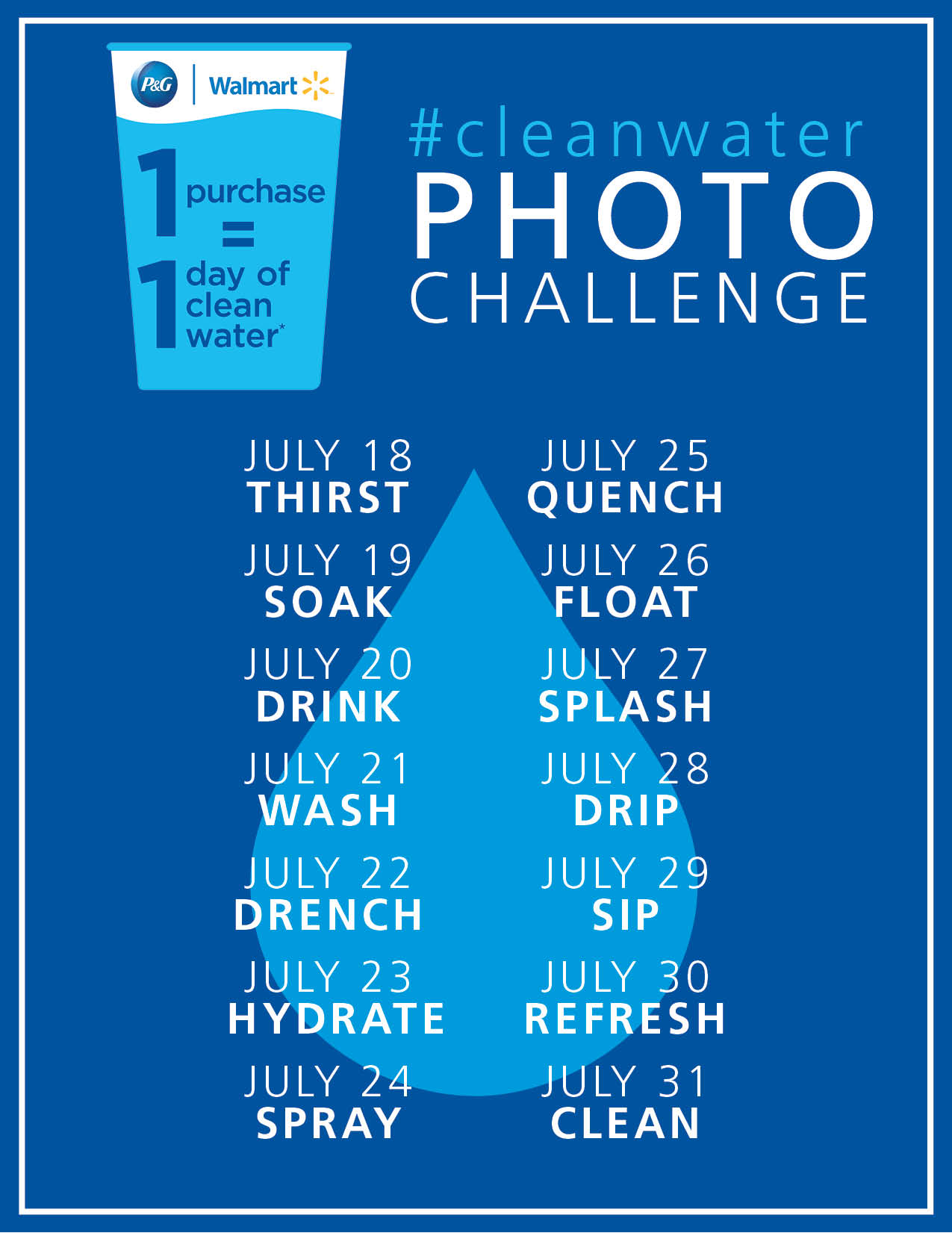 cleanwater photo challenge