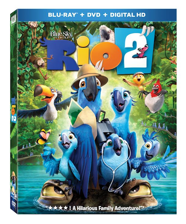 rio 2 blu-ray dvd combo pack