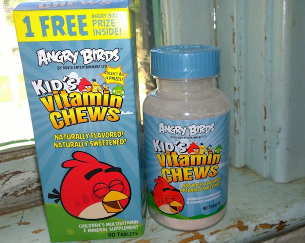 angry birds vitamins