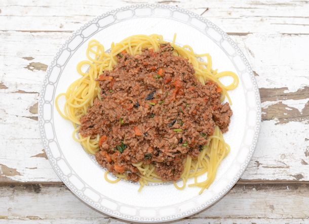 spagetti with bolognese sauce