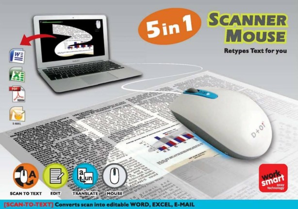 zcan+ scanner mouse